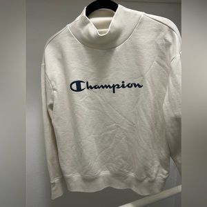 White Champion turtle neck